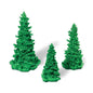 Accessories for Villages Green Glittered Tree Set, 10 inch