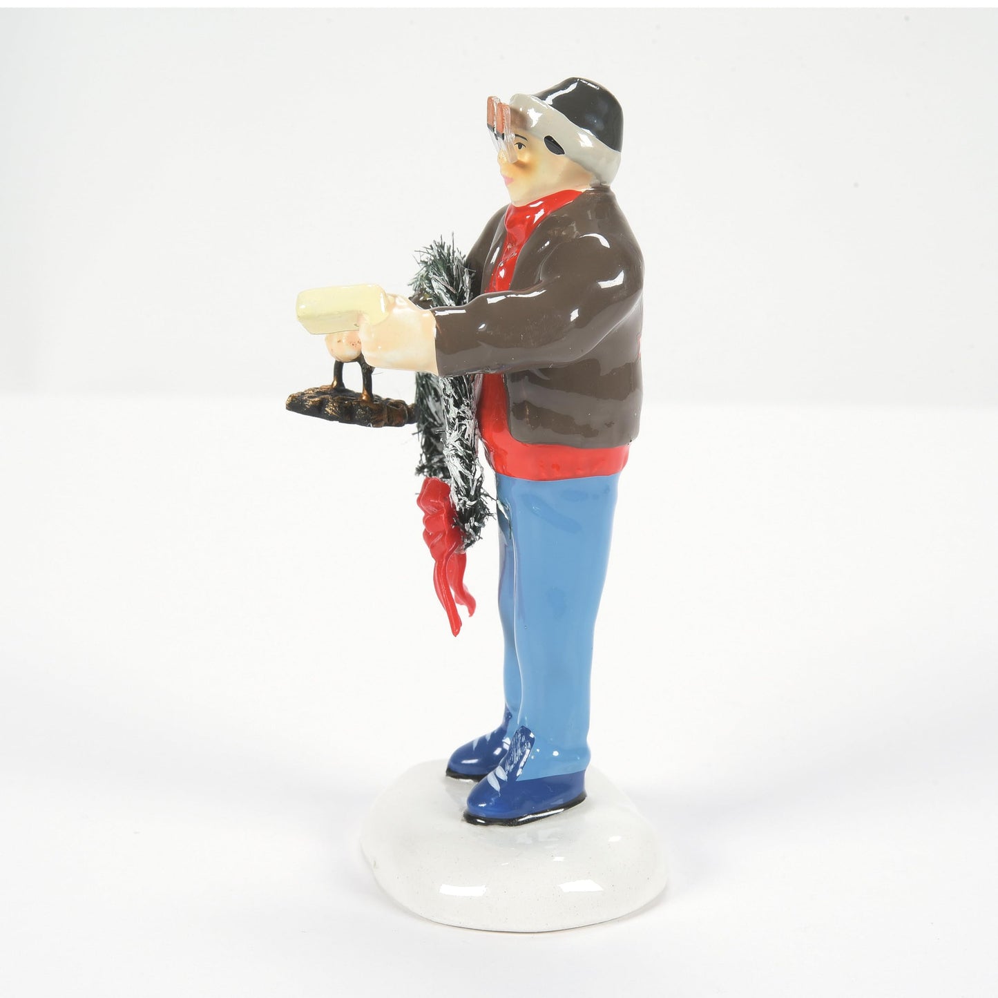 Snow Village National Lampoon Christmas Vacation Accessories I'm Sorry Figurine, 3.27 Inch, Multicolor