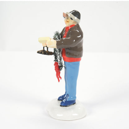 Snow Village National Lampoon Christmas Vacation Accessories I'm Sorry Figurine, 3.27 Inch, Multicolor