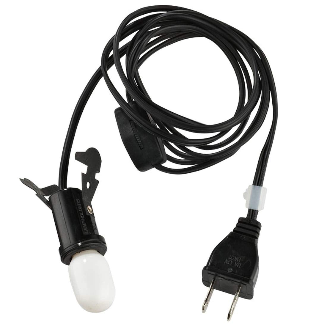 4035315 Accessories for Villages Halloween Light Single Cord and Bulb Set, 4.75 Inch, Black