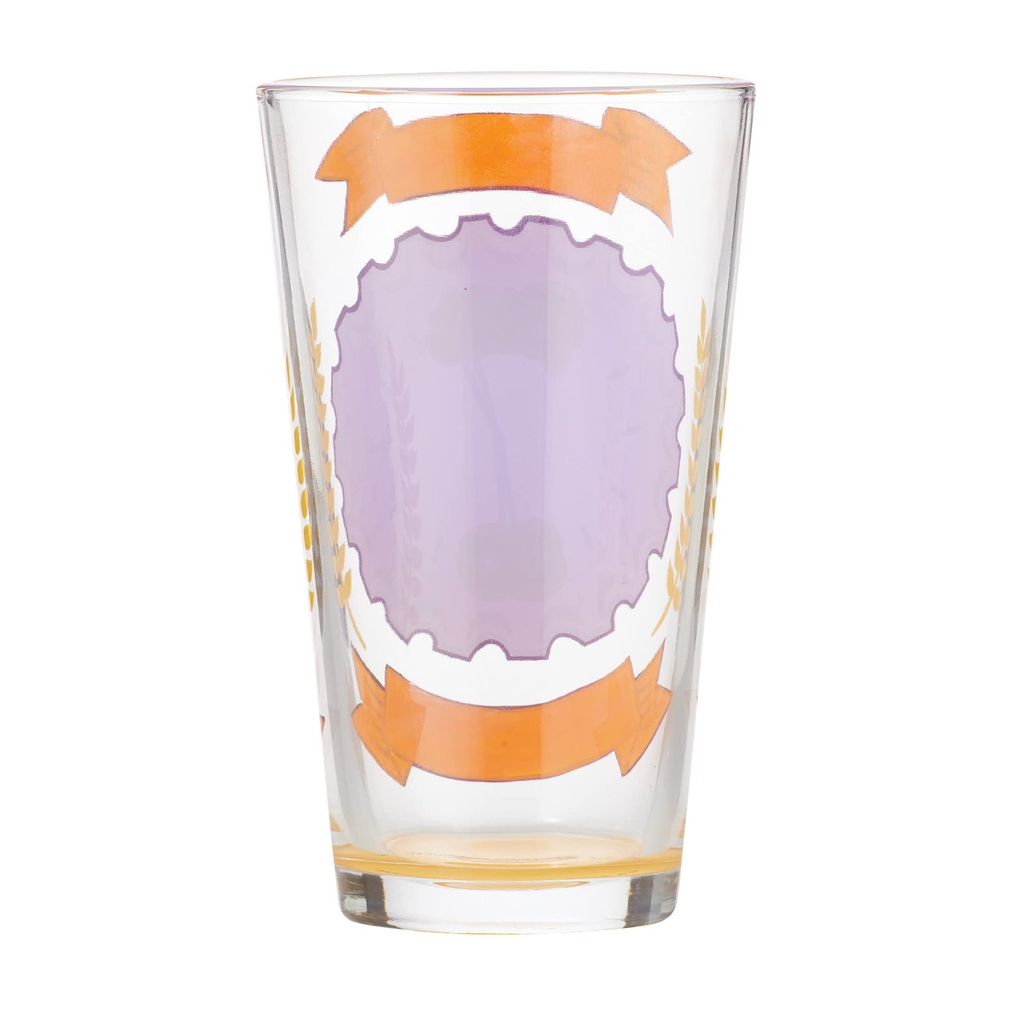 Designs by Lolita Beer Thirty Clock Hand - Painted Artisan Pint Glass, 16 Ounce, Multicolor