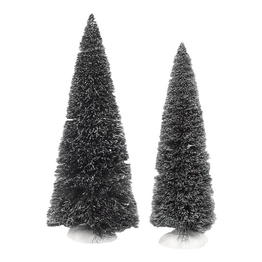 Accessories for Villages Jumbo Frosted Sisal Trees Accessory Figurine, 6.69 inch