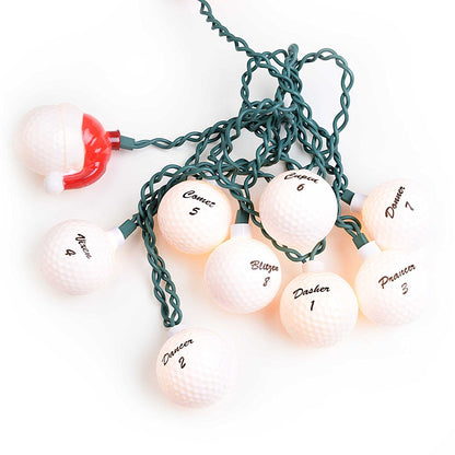 Santa's Tee Shot Novelty Lights
