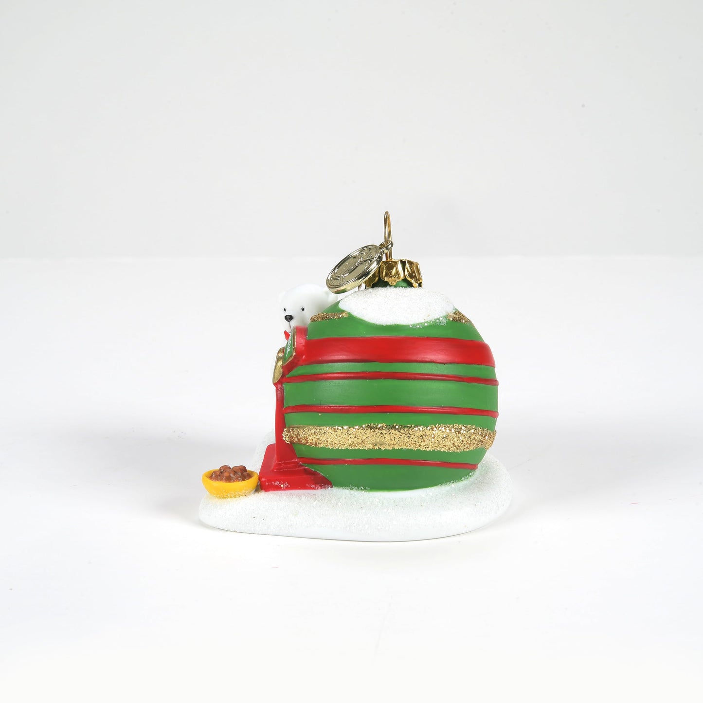North Pole Village Accessories Nanook's Home Figurine, 2.4 Inch, Multicolor