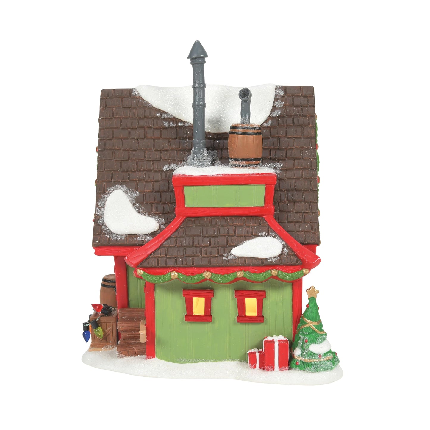 Disney Village Mickey Mouse Clubhouse Lit Building, 7.6 Inch, Multicolor