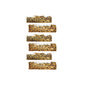 Accessory for Villages Resin Stone Wall Accessory Figurine (Set of 6) , 5.5 x 1.5 inch